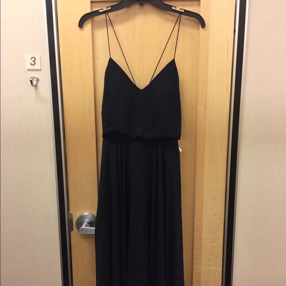 Jenny yoo inesse chiffon dress